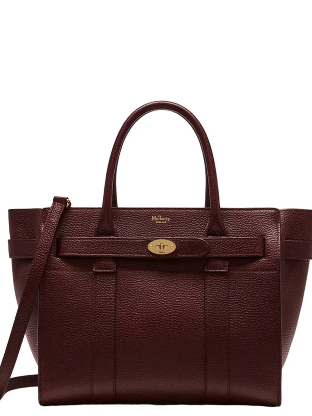 Mulberry Small Zipped Bayswater Oxblood Small Classic Grain ASO Meghan Markle
